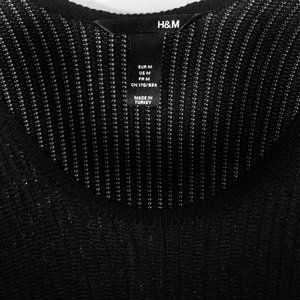 H&M BLACK DRESS